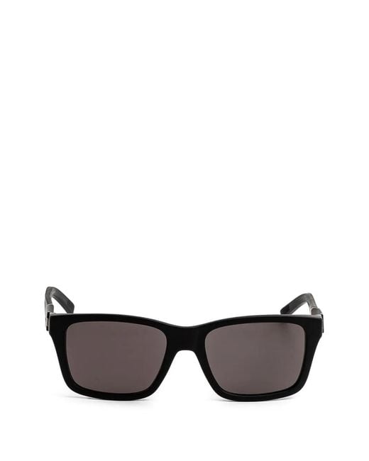 Tag Heuer Black Rectangle Frame Sunglasses