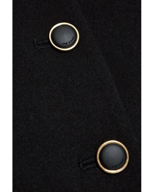 Rag & Bone Black Irina Ponte Waistcoat