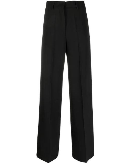 Blanca Vita Broek Met Wijde Pijpen in het Black