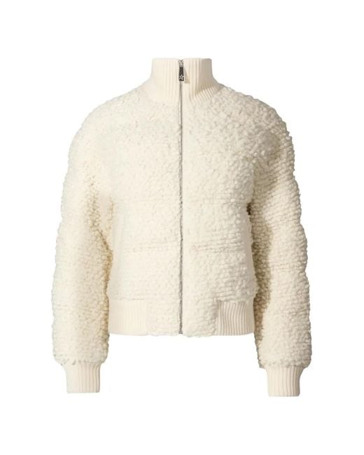 Perfect Moment Natural Aprés Bomber Jacket