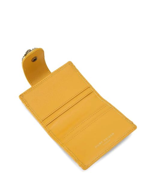 Kurt Geiger Chelsea カードケース Orange