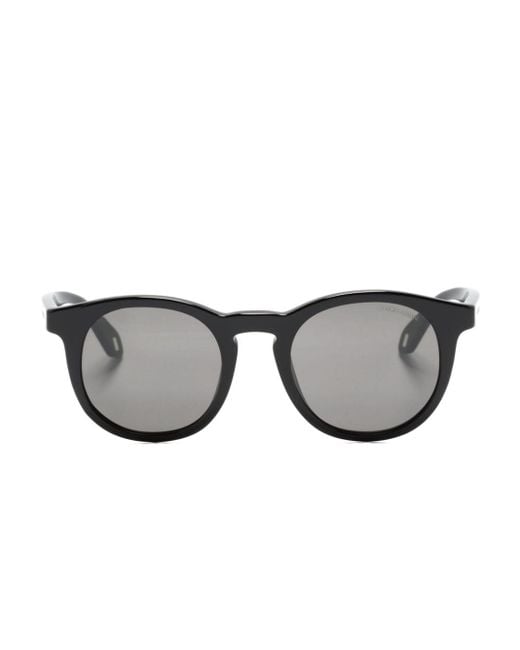 Giorgio Armani Gray Panto Round-frame Sunglasses for men