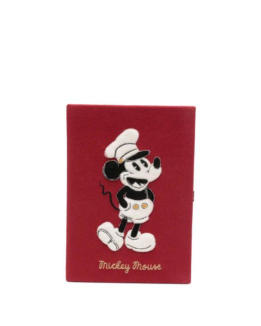 Bolso de mano Mickey Mouse Olympia Le-Tan de color Red