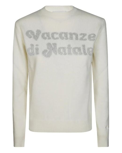 Maglione Con Scollo Rotondo di Mc2 Saint Barth in Gray
