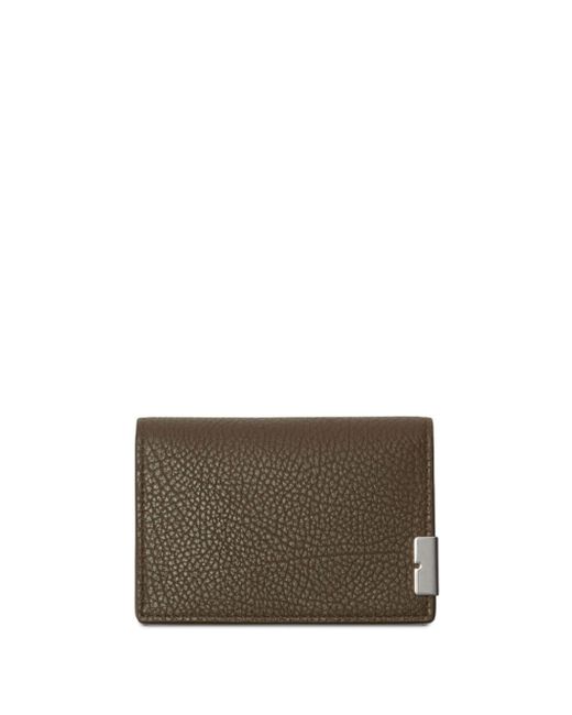 Burberry Brown B Cut Leather Wallet for men