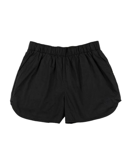 Nike Chill Poplin Shorts in het Black
