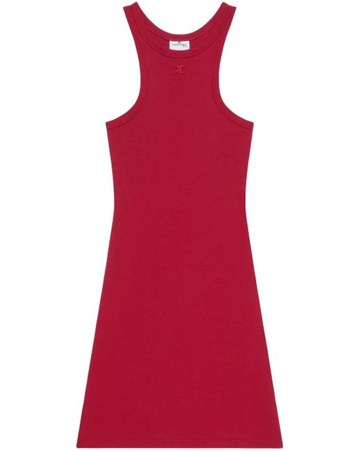 Courreges スキューバ ドレス Red