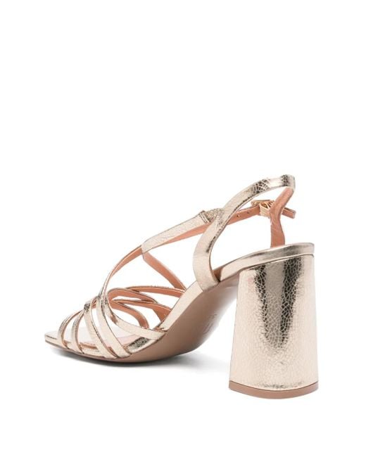 Bibi Lou Pink 90Mm Metallic Sandals