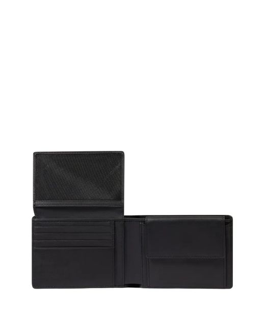 Piquadro Black Flip-Up Wallet for men