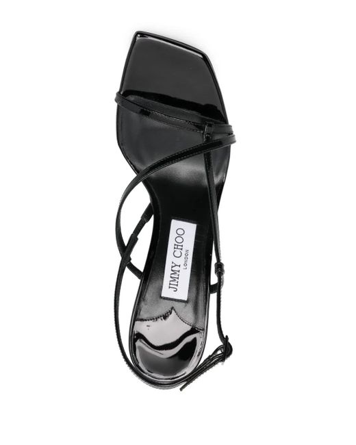 Jimmy Choo White 80Mm Etana Sandals