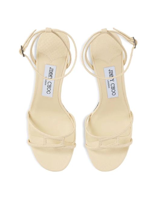 Jimmy Choo Natural 65Mm 1998 Leo Sandals
