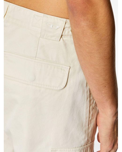 Pantalon P-Argym à poches cargo DIESEL pour homme en coloris White