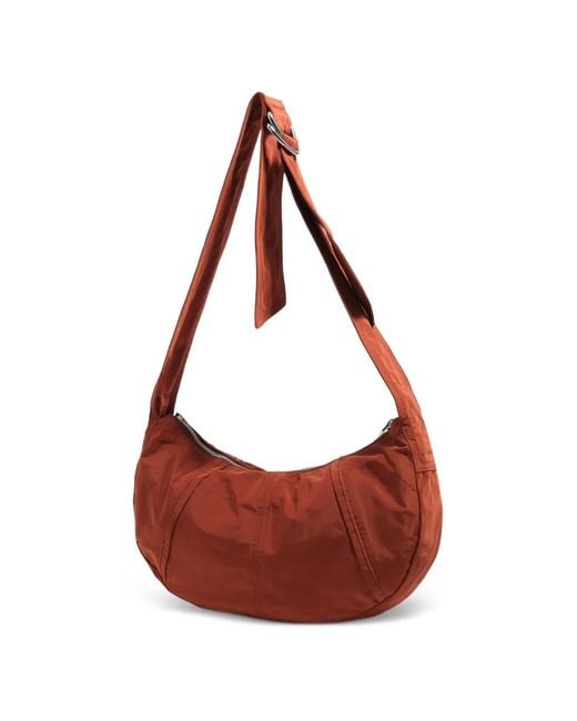 Bimba Y Lola Brown Ring Strap Mini Bag