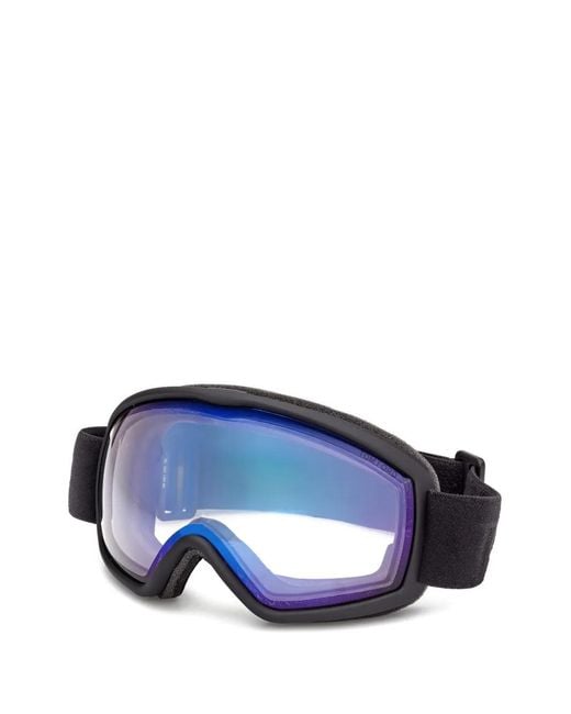 Tom Ford Blue Mirror-Lens Ski Goggles