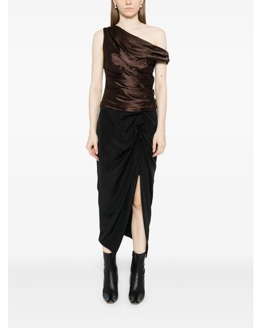 Reformation Brown Hera Top