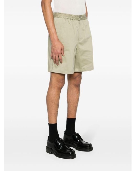 AMI Chino-Shorts mit elastischem Bund in Natural für Herren