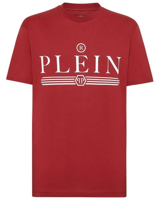 Philipp Plein Red 1Dr Twin Denim Clutch for men