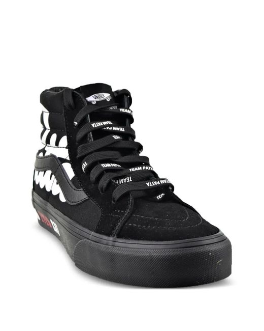 Vans Black X Patta Sk8-Hi Reissue Vlt Lx Sneakers for men