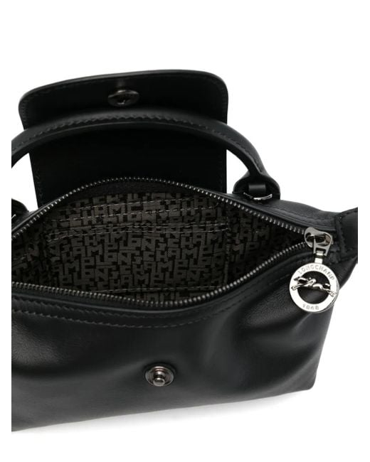 Longchamp Black Le Pliage Xtra Mini-Tasche