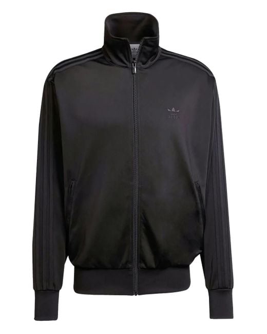 Adidas Sweatshirtjacke mit drei Streifen in Black für Herren