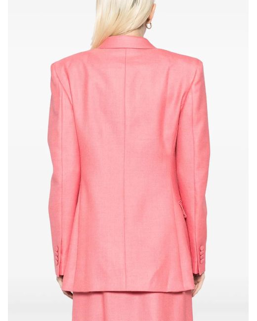 Gabriela Hearst Pink Gavin Blazer