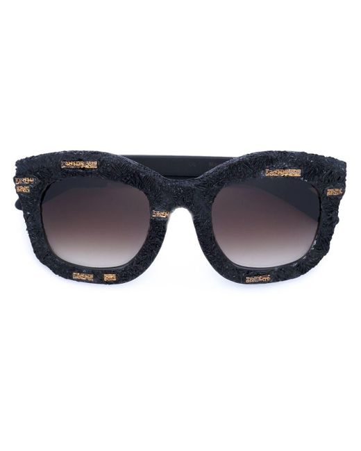 'Mask B2' sunglasses di Kuboraum in Multicolor