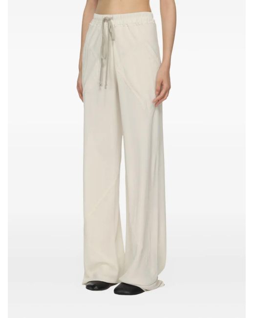 Rick Owens Broek Met Trekkoord in het White