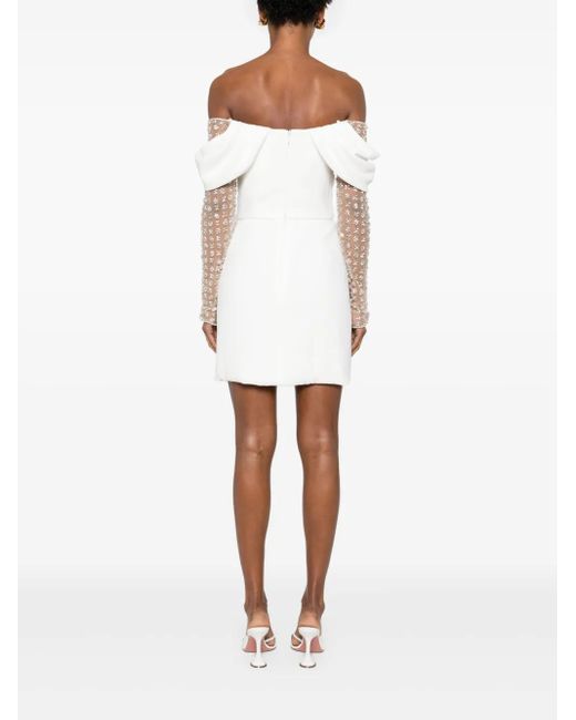 Costarellos Nandi ミディドレス White