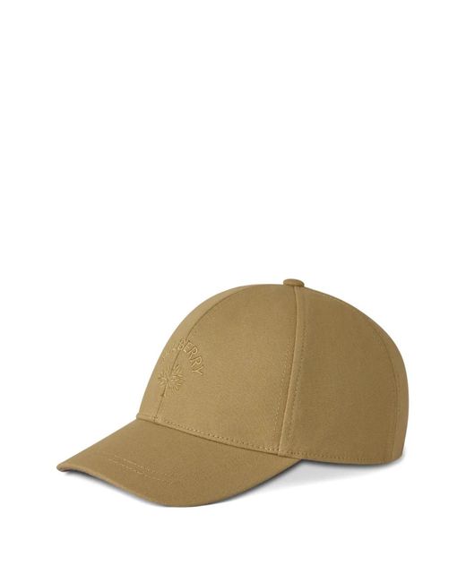Mulberry Natural Logo-Embroidery Baseball Cap
