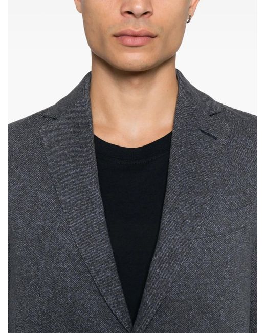 Circolo 1901 Gray Twill Blazer for men