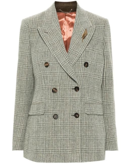 Golden Goose Deluxe Brand Journey ウールブレザー Gray