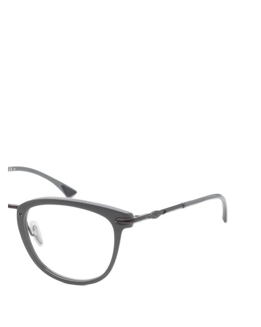 Smith White Quinlan Geometric-Frame Glasses