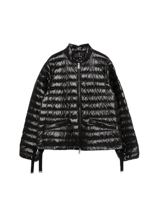 Moncler Azalee Gewatteerd Jack Met Rits in het Black