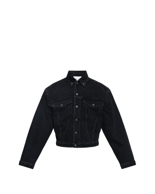 Entire studios Blue Veste En Jean À Boutonnière for men