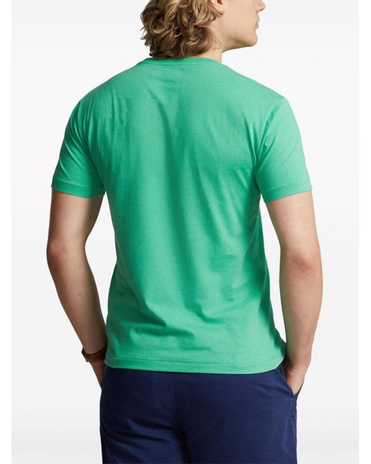 Polo Ralph Lauren T-Shirt mit Polo Pony in Green für Herren