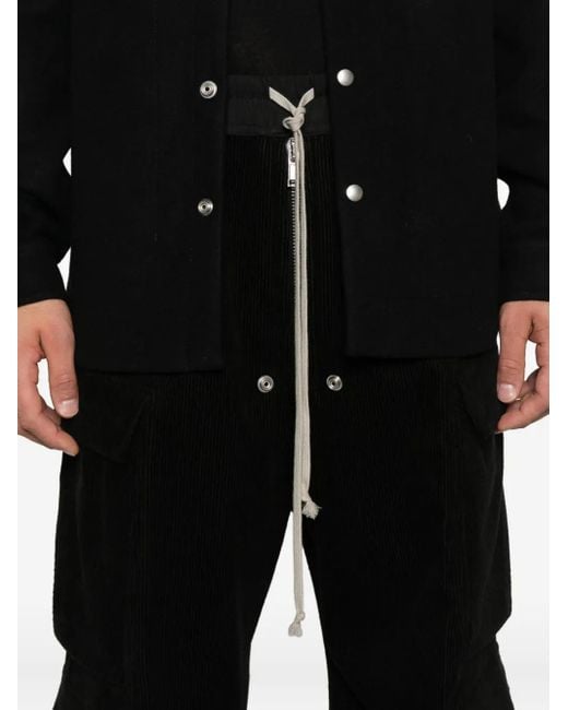 Rick Owens Bella Cargohose mit Reißverschluss in Black für Herren