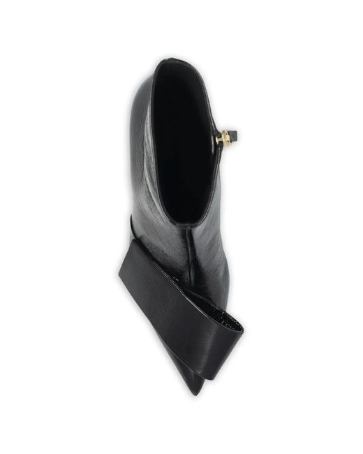 Givenchy Black Bow-Detail Ankle Boots