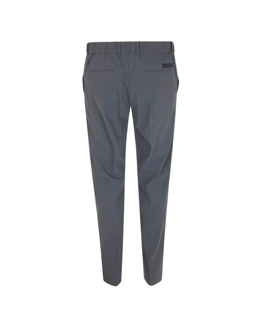 Rrd Blue Logo-Patch Trousers for men