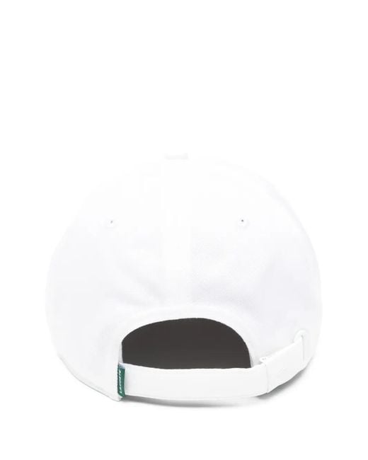 Lacoste White Logo Cap