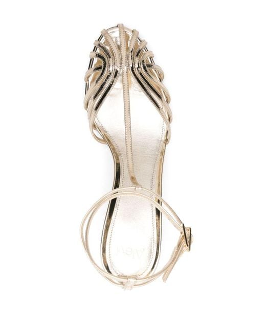 ALEVI Metallic Ally 95mm Caged Sandals