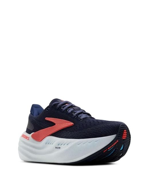 Brooks Blue Glycerin Max Lace-Up Fastening Sneakers