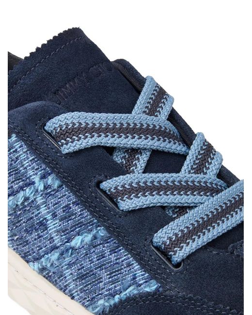 Jimmy Choo Blue Diamond Light Flex Sneakers
