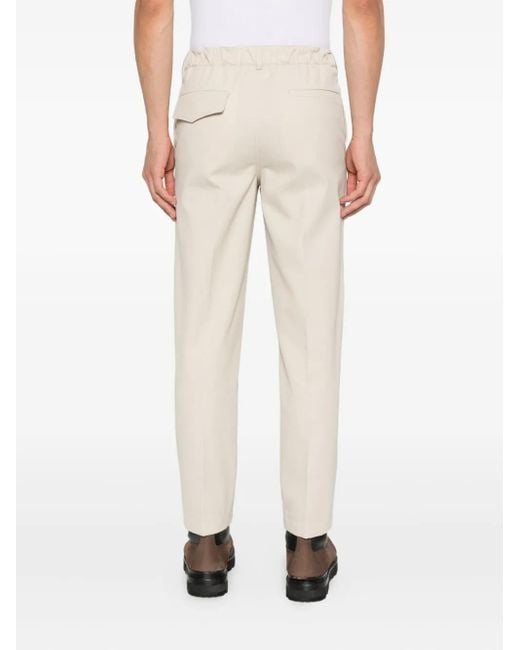 Moncler White Patch-Pocket Trousers for men