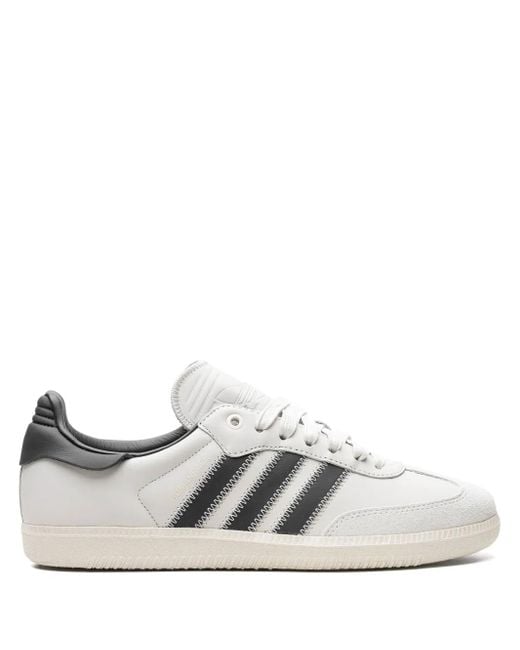 Adidas X Pharrell Williams Samba "Core" Sneakers in het White voor heren