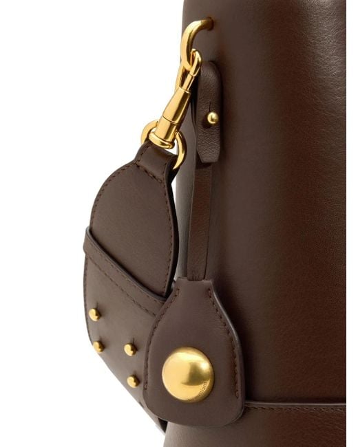 Borsa A Secchiello Carrousel di AMI in Brown