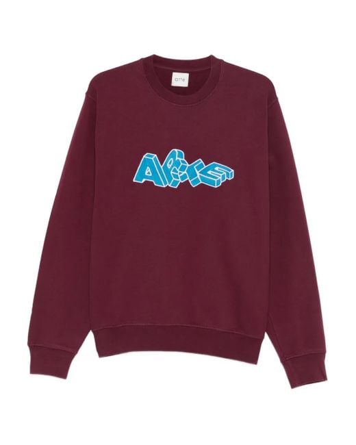 Arte' Logo-Embroidered Sweatshirt for men