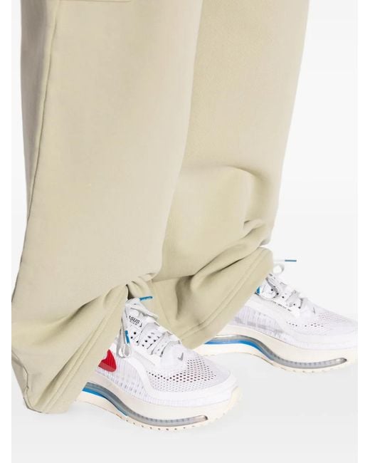 Nike White Pegasus Logo-Patch Sneakers