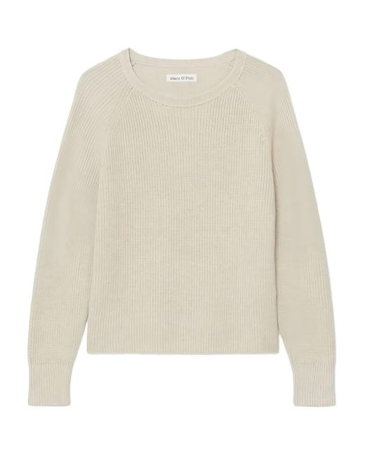 Marc O' Polo Natural Gerippter Pullover
