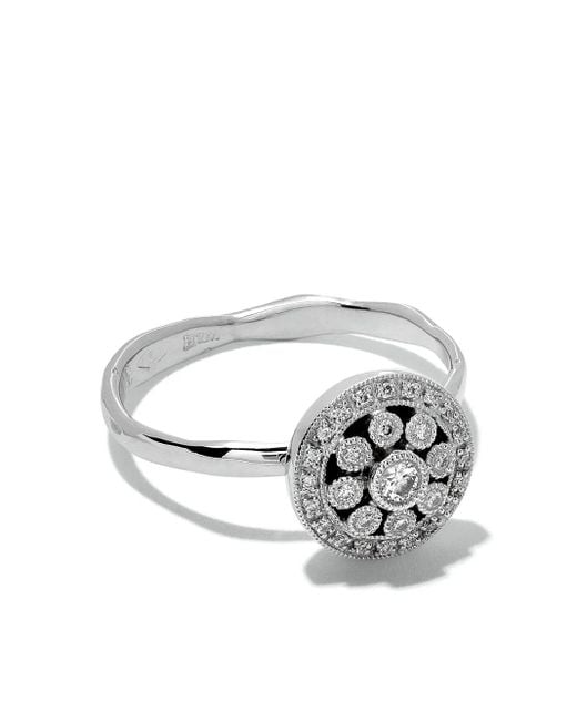 Wouters & Hendrix Gray 18Kt Diamond Rosetta Ring