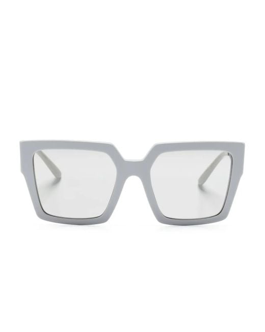 Dolce & Gabbana Gray Dg4446B Square-Frame Sunglasses